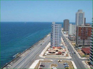 Vista del malecon desde el apartamento Alejandro