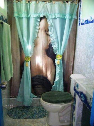 Baño en el Hostal La Preferida