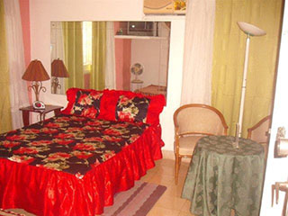 Habitaciones de la Casa Sanjor en Vedado, la Habana