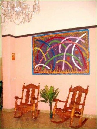 Salón del Hostal Rodriguez