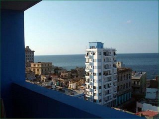Vista de la ciudad desde el apartamento Janet
