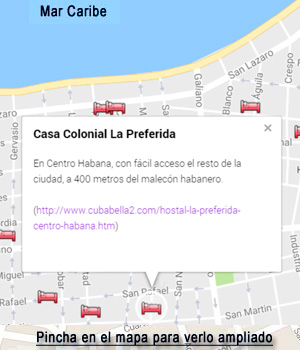 Pincha para ver la ubicacion de la Casa La Preferida